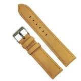 Cumpara ieftin Curea Ceas &bdquo;Sand Suede&rdquo; 01D140 &ndash; Piele &Icirc;ntoars? Crem, Stil Minimalist (18mm - 20mm)