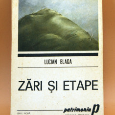 Lucian Blaga - Zări și etape, 1990