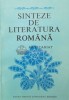 Sinteze de literatura romana - 1981 - Viorel Alecu ($Q17)