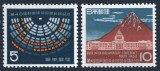 Japonia 1960 - Conferința interparlamentara, Muntele Fuji, serie neuzata