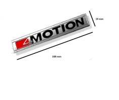Emblema 4motion 108 mm foto