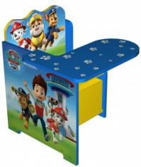 Scaun copii 3+ ani multifunctional din lemn Paw Patrol foto