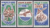 Dahomey 1972 - Jocurile Olimpice - M&uuml;nchen-Medaliati cu aur, PA, Supratipar, MNH