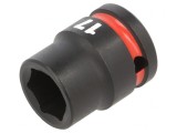 Cap Tubular 17mm 1/2 Scurtă Impact HEX