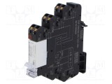 Releu interfaţă SPDT WEIDM&Uuml;LLER 230VAC 16A pentru şină DIN
