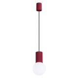 Lampă Suspendată Halo 1 Burgundy