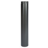 Cumpara ieftin Burlan pentru soba pe lemne, 90 cm, &oslash;120mm, Gri mat