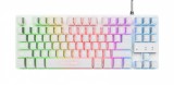 Tastatura Trust GXT833W Thado, alb &quot;TR-24737&quot; (timbru verde 0.8 lei)