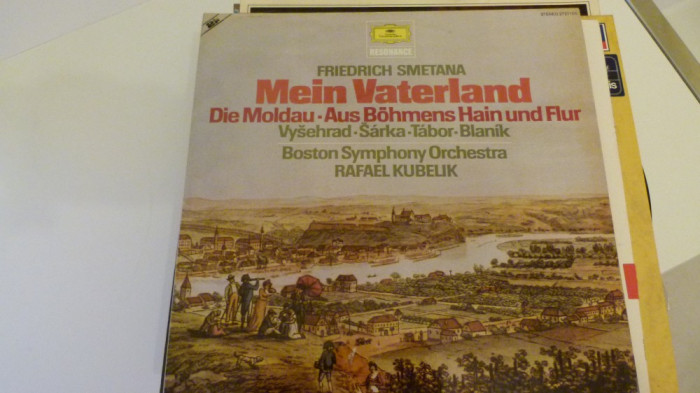 smetana - mein vaterland - Boston phil. Rafael Kubelik -2 vinyl