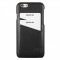 Husa de piele JT Berlin Cover Style pentru iPhone SE 2 / 8 / 7, Negru