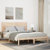 Gossi cadru pat foarte lung fara saltea, 160x220 cm, lemn masiv