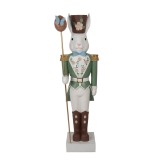 Cumpara ieftin Figurina Iepuras Paste ceramica multicolora 28x23x96 cm