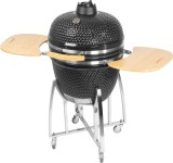 Gratar ceramic Strend Pro Kamado Egg 23 inch, negru, cu termometru