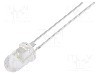 Dioda LED, 5mm, alb rece, 30000...36000mcd, 75mA, 2,8...3,6V, OPTOSUPPLY - OSW47L5B61P