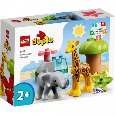 Lego duplo animale salbatice din africa 10971 foto