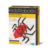 Cumpara ieftin Kit constructie robot - Spider Robot, Kidz Robotix, 4M