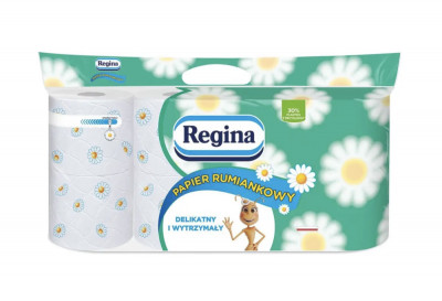 H&amp;acirc;rtie igienică Regina Chamomile 8 role foto