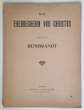 DIE EHEBRECHERIN VOR CHRISTUS , GEMALDE von REMBRANDT , 1912