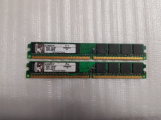 Memorie RAM Kingston ValueRAM 1GB DDR2 800MHz KVR800D2N5/1G - poze reale foto