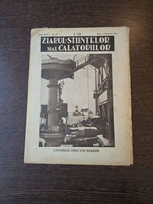Ziarul Ştiinţelor şi al Călătoriilor - nr. 38/1931 foto