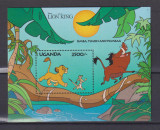 UGANDA DISNEY 1994 MI. BL. 220 MNH, Nestampilat