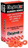 Inele elastrator pentru castrare animale , set 100 buc, calitate originala HEINIGER