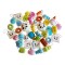Set jucarii Squishy Mix, tip breloc 12 buc diferite