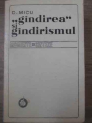 GANDIREA SI GANDIRISMUL-DUMITRU MICU-228803 foto