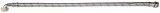 Racord Flexibil Hidrofor 1&quot; FI Cot - 1&quot; FE, 600mm, 25mm Progarden - Conectare Pompa Apa, Sisteme Irigatii
