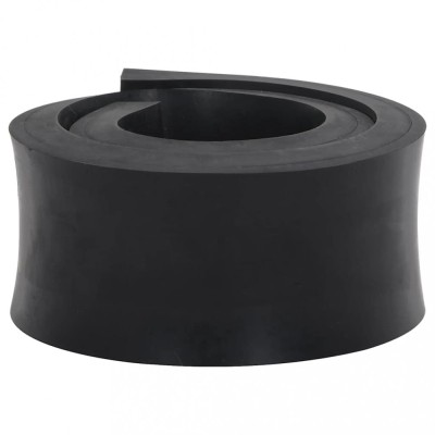 Margine de cauciuc pentru plug de zăpadă negru 80x8x2 cm foto