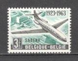 Belgia.1963 40 ani Compania de aviatie SABENA MB.47, Nestampilat