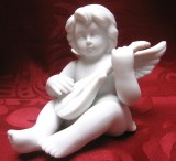 BIBELOU FIGURINA PORTELAN MAT BISCUIT ROSENTHAL INGERAS