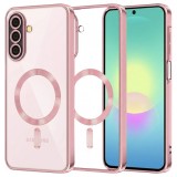 Husa MagSafe pentru Samsung Galaxy A27 5G, Techsuit, Luxury Crystal, Roz