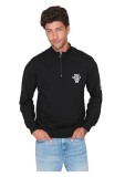 Cumpara ieftin Bluza cu maneca lunga pentru barbati Trendyol, cu guler, negru, L - OUTLET