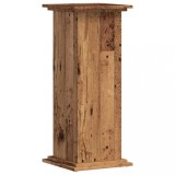 Cumpara ieftin Suport de plante, lemn vechi, 33x33x80 cm, lemn prelucrat