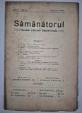 Carte veche Revista Samanatorul An 5 Numar 3 1906