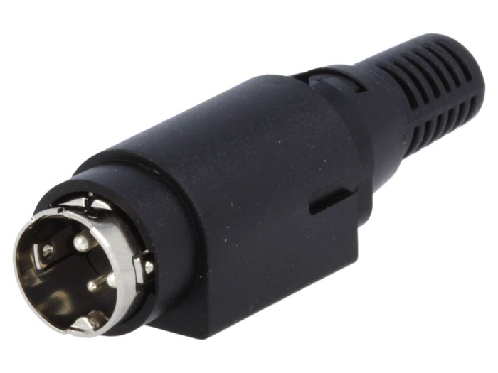 Conector mufă alimentare DC tată 3 pini
