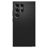 Husa Spigen Liquid Air Neagra pt. Samsung Galaxy S24 Ultra - Protectie TPU, Design Slim, Prindere Sigura, Acces Porturi