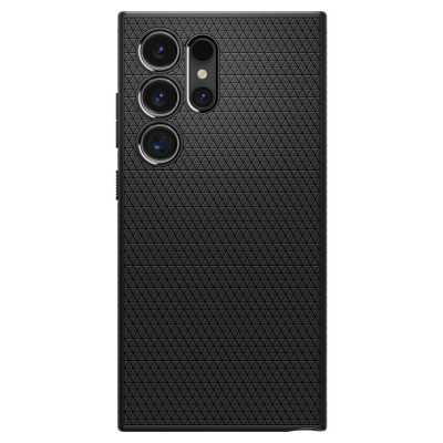 Husa Spigen Liquid Air Samsung Galaxy S24 Ultra negru foto