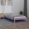 Cadru de pat cu LED, 90x200 cm, lemn masiv GartenMobel Dekor