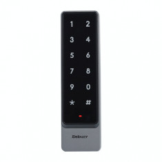 Controler stand-alone cu tastatura touch si cititor card EM 125kHz + Mifare 13.56MHz, carcasa antivandal - SEBURY SEB-sTouch2s