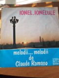 Melodii de Claude Romano Ionel, Ionelule vinil vinyl single, De sarbatori