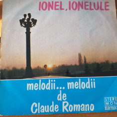 Melodii de Claude Romano Ionel, Ionelule vinil vinyl single