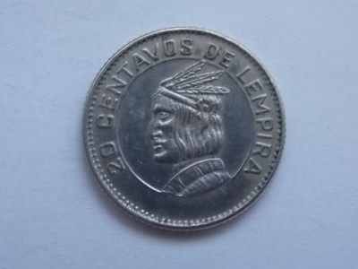 20 CENTAVOS 1973 HONDURAS foto