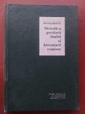 Metodica predarii limbii si literaturii romane- Cecilia Caroni