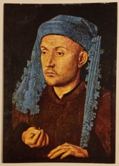 Van Eyck - Omul cu tichia albastra foto