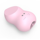 Vibrator LoveS Portable Licking Dual Peach