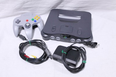 Consola Nintendo 64 N64 PAL cu accesorii originale foto