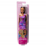 Papusa Barbie, Satena cu Rochita Mov