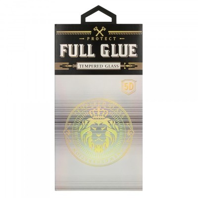 Folie de protectie Ecran OEM Hard pentru Samsung Galaxy A20e A202, Sticla Securizata, Full Glue, 5D, Neagra foto